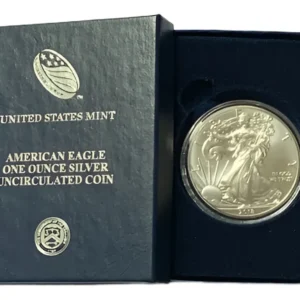 Robmar-2018-1 Onza De Plata Pura 24k,con El Estuche Original