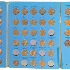 Robmar-(390) Usa 75 Monedas De 1 Cents Del 1959 Al 1996