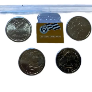 Robmar-USA-Lote 4 Monedas-Serie Innovation-2018