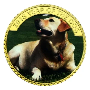 Robmar Australia-serie Perro-aleacion Baño Plata El Labrador