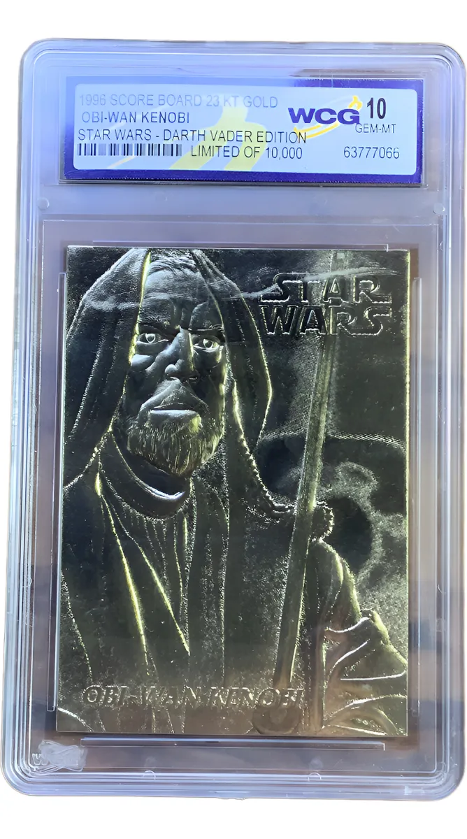 Robmar Blister Lamina De Oro 23 K. Star Wars-Obi Wan Kenobi - n°26