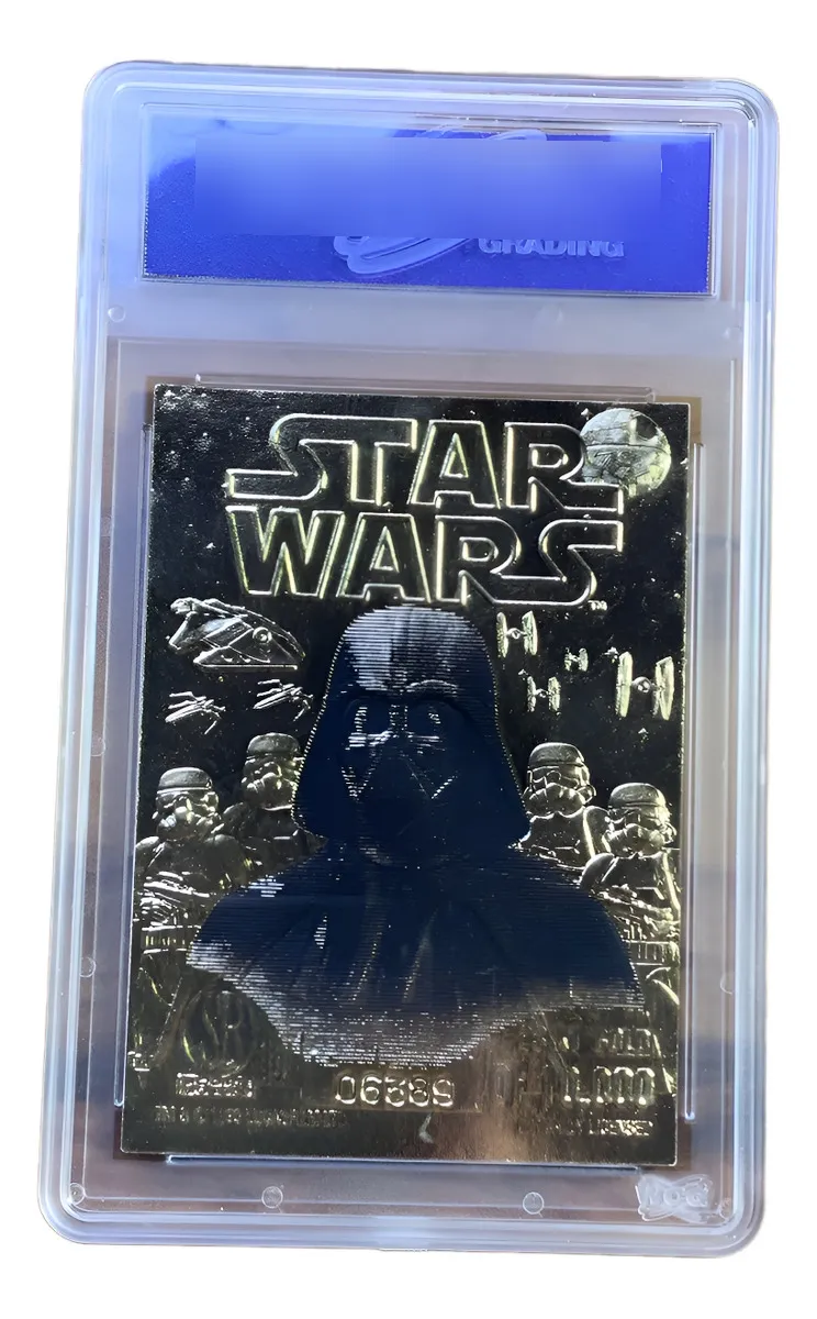 Robmar Blister Lamina De Oro 23 K. Star Wars-Obi Wan Kenobi - n°26 - Imagen 2