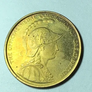 Robmar- Moneda-n°15 La Medalla Oficial De Inglaterra-unica