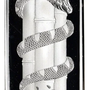 Robmar Tarjetas De 10 Grs. en Blíster Sellado De 24 K. Víbora