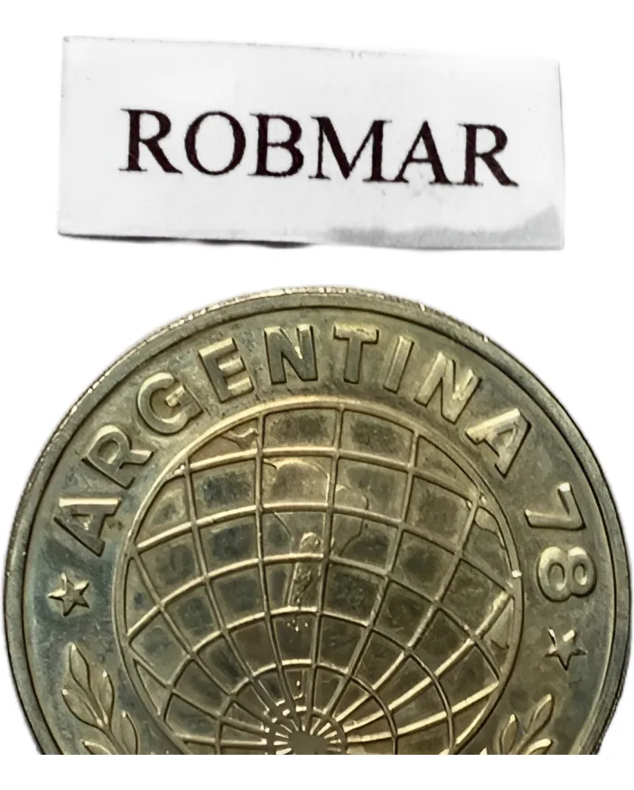 Robmar-Argentina-3000 Peso Ley 18188-1977 Plata 25g. Mundial - Imagen 2