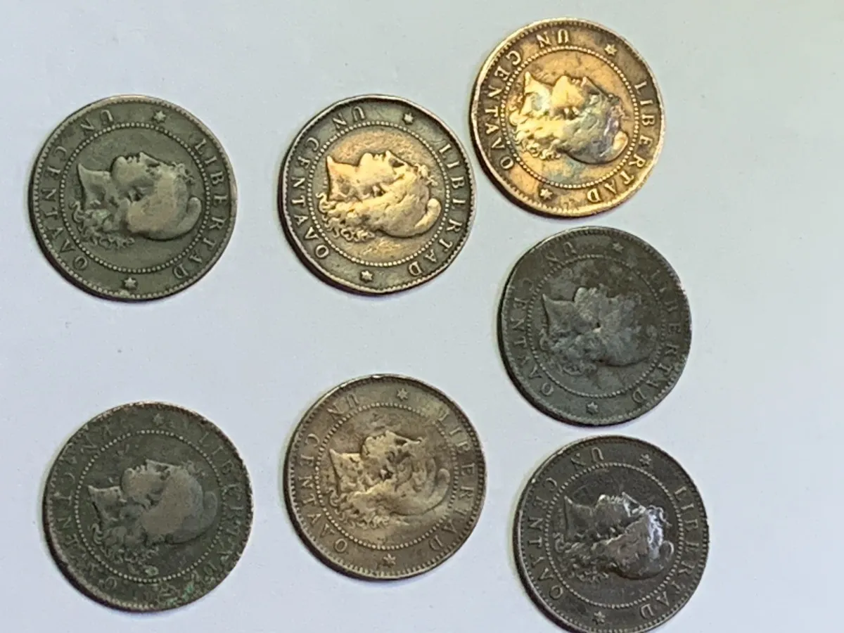 Robmar-Argentina Moneda De 1 Centavos De Patacon Del Año 1890 - Imagen 3