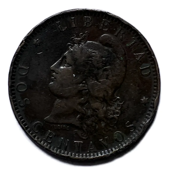 Robmar-Argentina Moneda De 2 Centavos De Patacon Del Año 1891 - Imagen 2