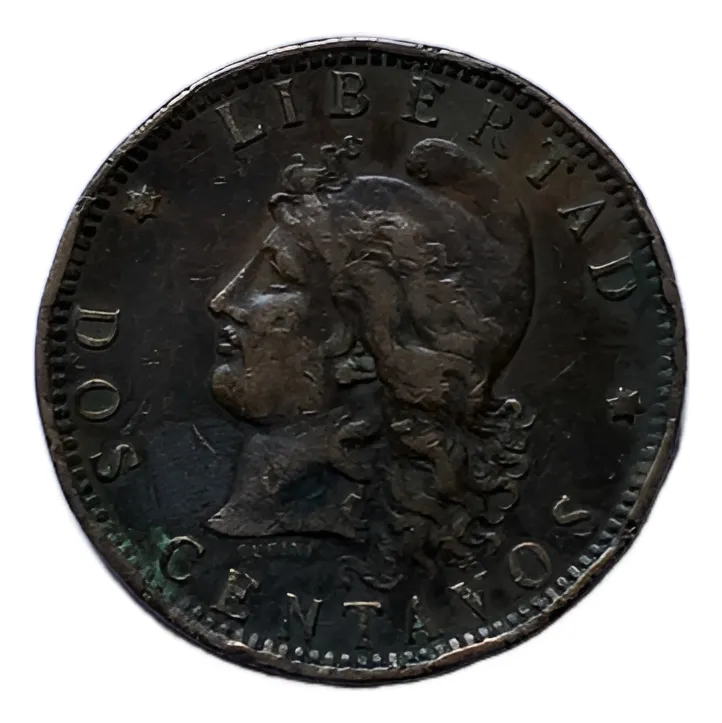 Robmar-Argentina Moneda De 2 Centavos De Patacon Del Año 1894 - Imagen 2