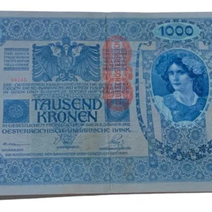Robmar-billete Austria Clasificado 1000 Koronas Del año 1902