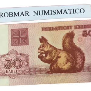 Robmar-billete Belarus Clasificado 50 Rapeen Del 1992