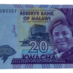 Robmar-billete Sin Circular-malawi-20 Kwacha Año 2017
