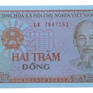 Robmar-billete Sin Circular-vietnam-200 Dong Del 1987