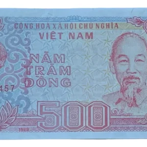 Robmar-billete Sin Circular-vietnam-500 Dong Del 1988