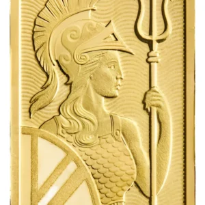 Robmar-lingote Britania De 1 Gramo De Oro Puro.24 K. Sellada