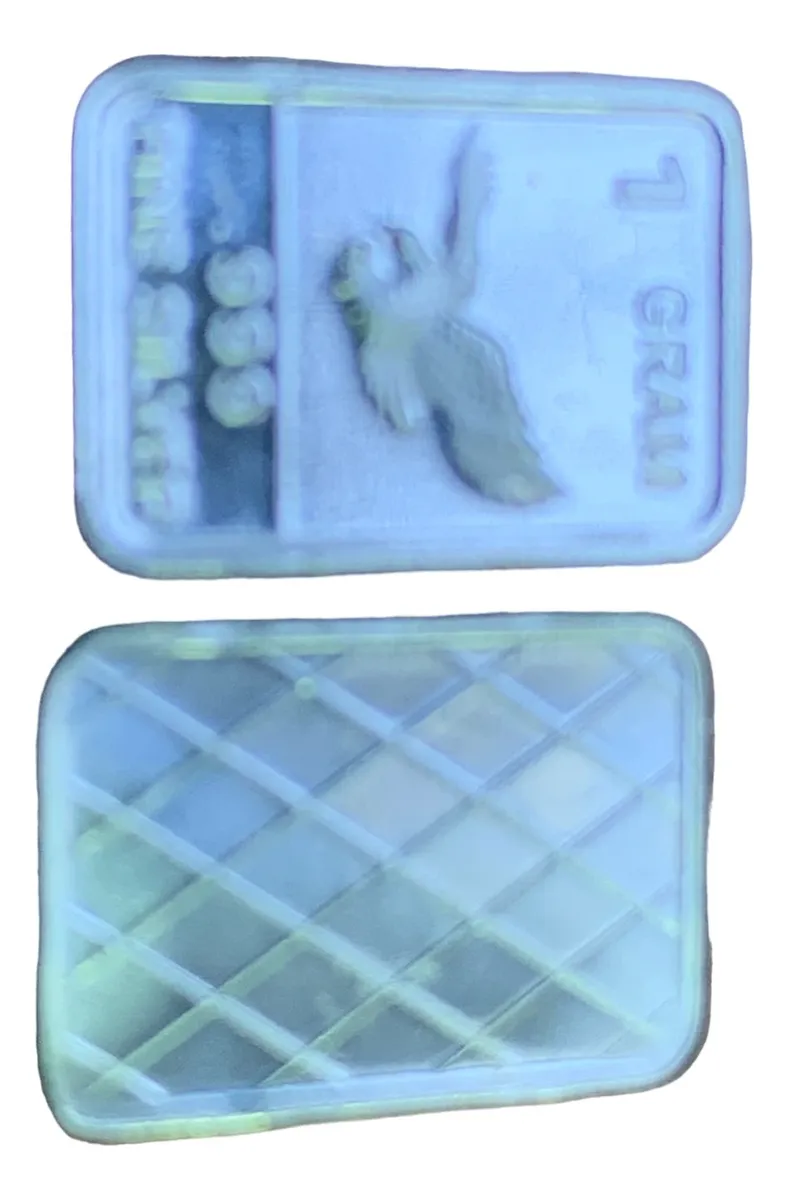 Robmar-USA-Lingote De 1g Plata Pura 24k 0,999-N°61-Águila Volando - Imagen 2