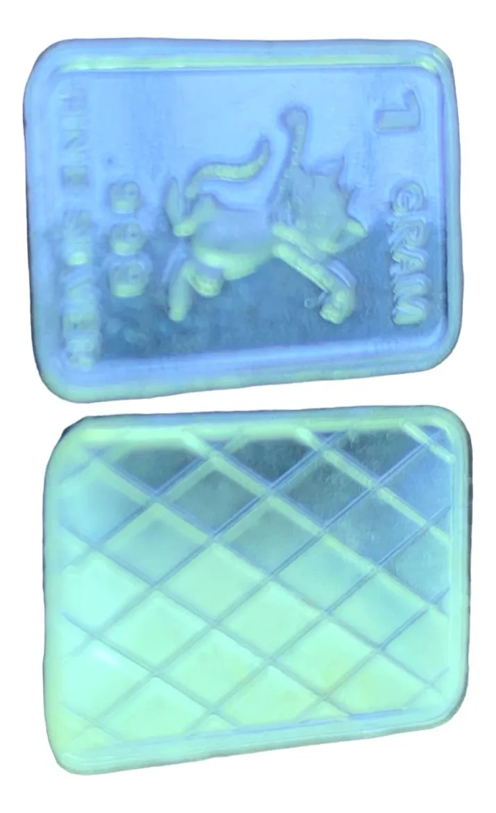 Robmar-USA-Lingote De 1g Plata Pura 24k 0,999-N°68-Zorro Alegre - Imagen 2