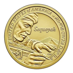 Robmar-moneda De La Serie De 1 Dolar Sacagawea Del Año 2017
