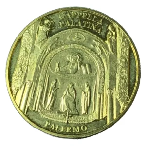 Robmar-moneda Medalla N°16 Capilla Palatina+ Palacio Normani