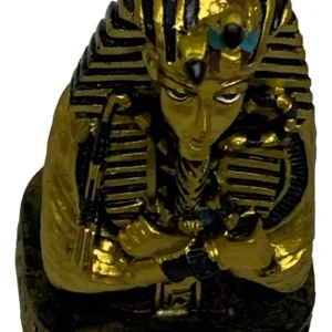 Robmar-souvenir Egipcio, coleccionable-busto De Tutankamón Cobre