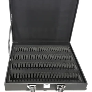 Robmar-u.s.a. Estuche De Cuero Para 100 Monedas O Lingotes