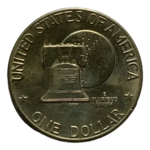 Robmar-USA-1 Dólar-Eisenhower-Cobre/Níquel 22,8g-1976-N°40-Con Cápsula Protectora