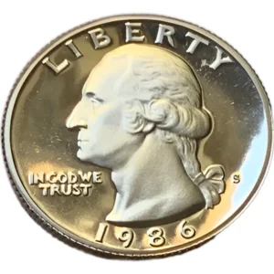 Robmar-USA-25 Cent .1986-prof Ceca S-certificada Y Capsula