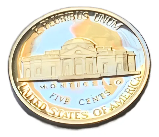 Robmar-u.s.a.5 Cent. 1983 Prof Ceca S- Certificada Y Capsula - Imagen 2