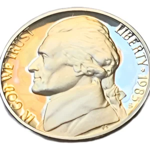 Robmar-USA-5 Cent. 1985 Prof Ceca S- Certificada Y Capsula