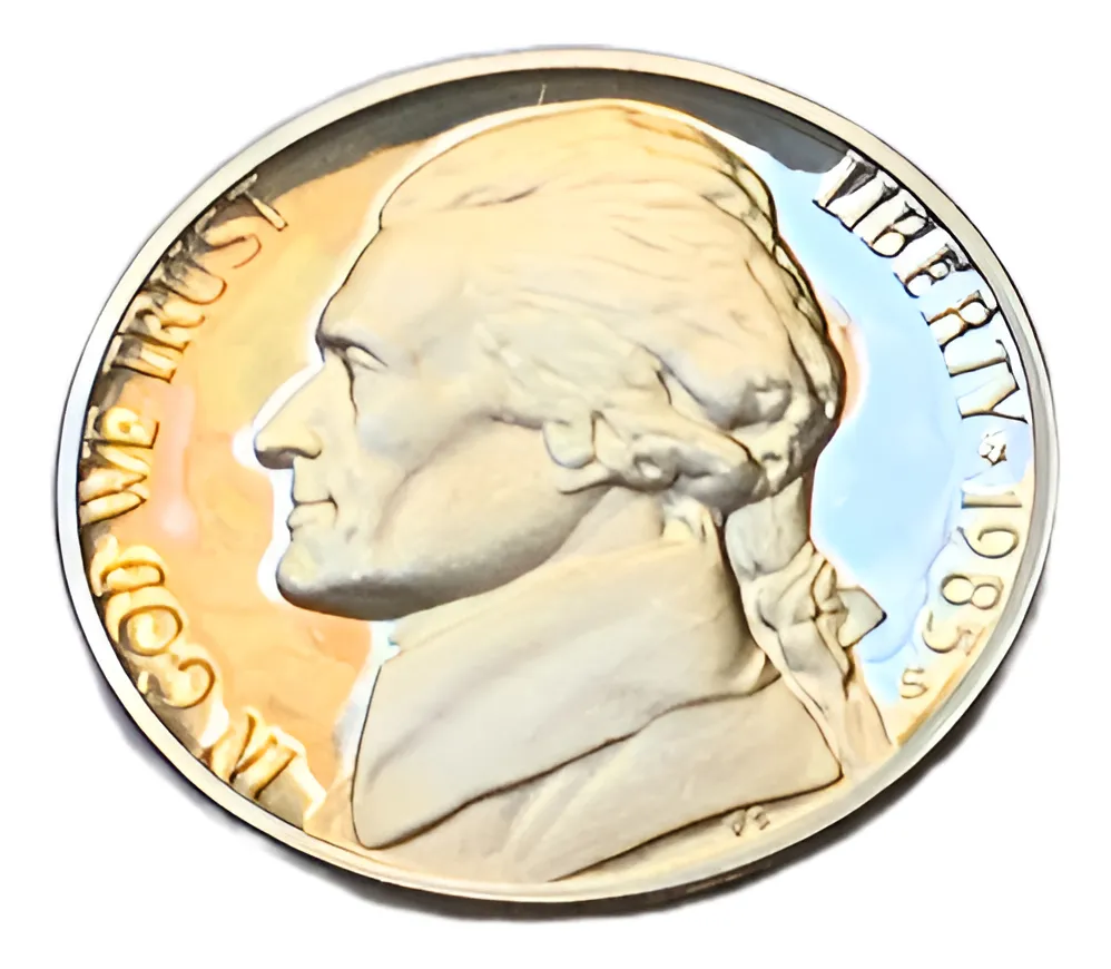 Robmar-USA-5 Cent. 1985 Prof Ceca S- Certificada Y Capsula