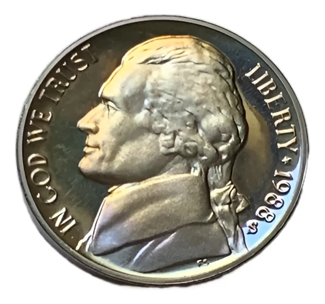 Robmar-USA-5 Cent. 1988 Prof Ceca S- Certificada Y Capsula