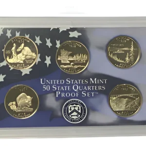Robmar-USA-estuche-1 Blister De 5 Quarter(25 Cents) 2005 S-proof