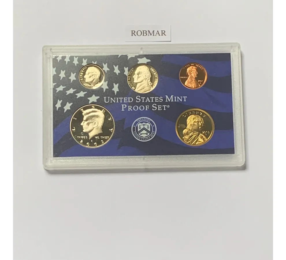 Robmar-u.s.a.estuche-2-blister 10 Monedas 2003 Proof Ceca S - Imagen 4