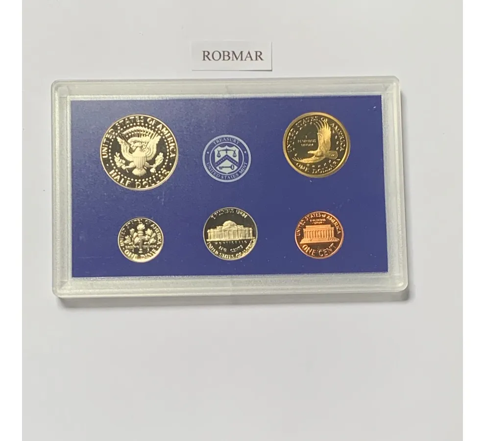 Robmar-u.s.a.estuche-2-blister 10 Monedas 2003 Proof Ceca S - Imagen 5