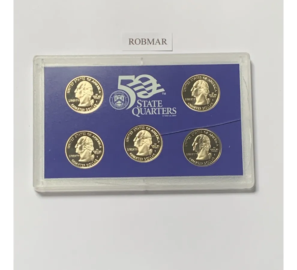 Robmar-u.s.a.estuche-2-blister 10 Monedas 2003 Proof Ceca S - Imagen 7
