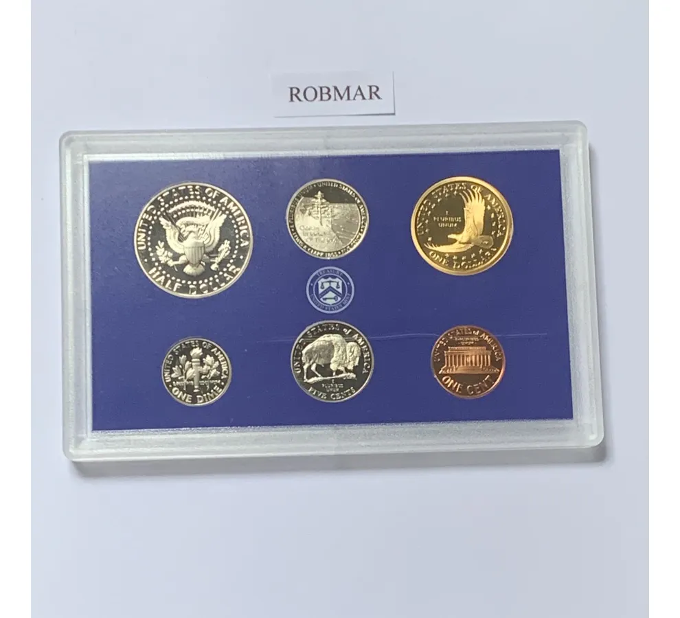 Robmar-USA-Estuche-2 Blisters Con 10 Monedas-2005-Proof Set - Imagen 5