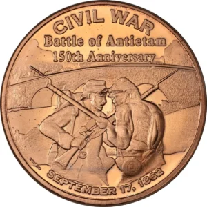 Robmar-USA-Moneda De Cobre Puro 24k 0,999-N°620-Civil War Vietnam
