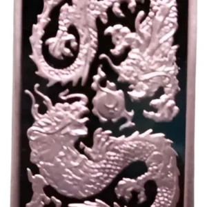 Robmar-USA-1 lingote De 2,5g Plata 0,999-Dos Dragones