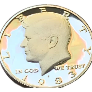 Robmar-USA-50 Cents Half Dolar De Kennedy 1985 Prof Ceca S