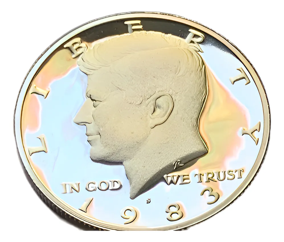 Robmar-USA-50 Cents Half Dolar De Kennedy 1985 Prof Ceca S