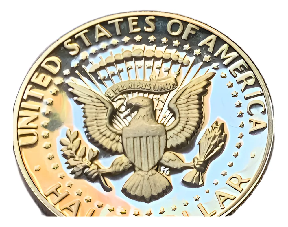 Robmar-USA-50 Cents Half Dolar De Kennedy 1985 Prof Ceca S - Imagen 2