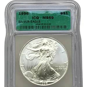 Robmar-USA-blister De 1 Onza 0,999-1996 Ms69-el 11º Emitido