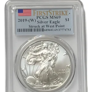 Robmar-USA-blister De 1 Onza 0,999-2019 Ms69 W- West Point