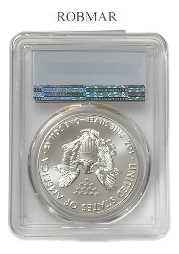 Robmar-USA-blister De 1 Onza 0,999-2019 Ms69 W- West Point - Imagen 2