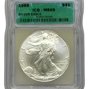 Robmar-USA-blister De 1 Onza Plata 24k-1999 El 14o Emitido