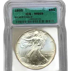 Robmar-USA-blister De 1 Onza Plata 24k.-1995-el 10o Emitido
