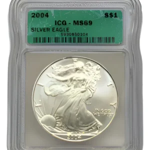 Robmar-USA-blister De 1 Onza Plata 24k.-2004-el 19o Emitido