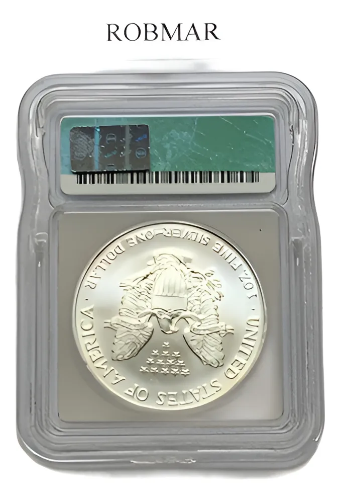 Robmar-USA-blister De 1 Onza Plata 24k.-2004-el 19o Emitido - Imagen 2