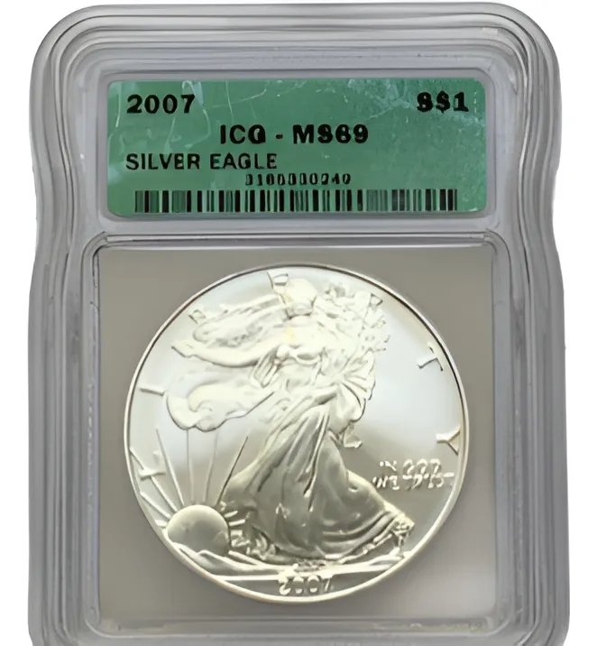 Robmar-USA-blister De 1 Onza Plata 24k.-2007-el 22o Emitido