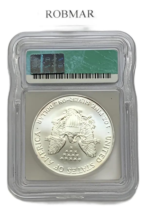 Robmar-USA-blister De 1 Onza Plata 24k.-2007-el 22o Emitido - Imagen 2