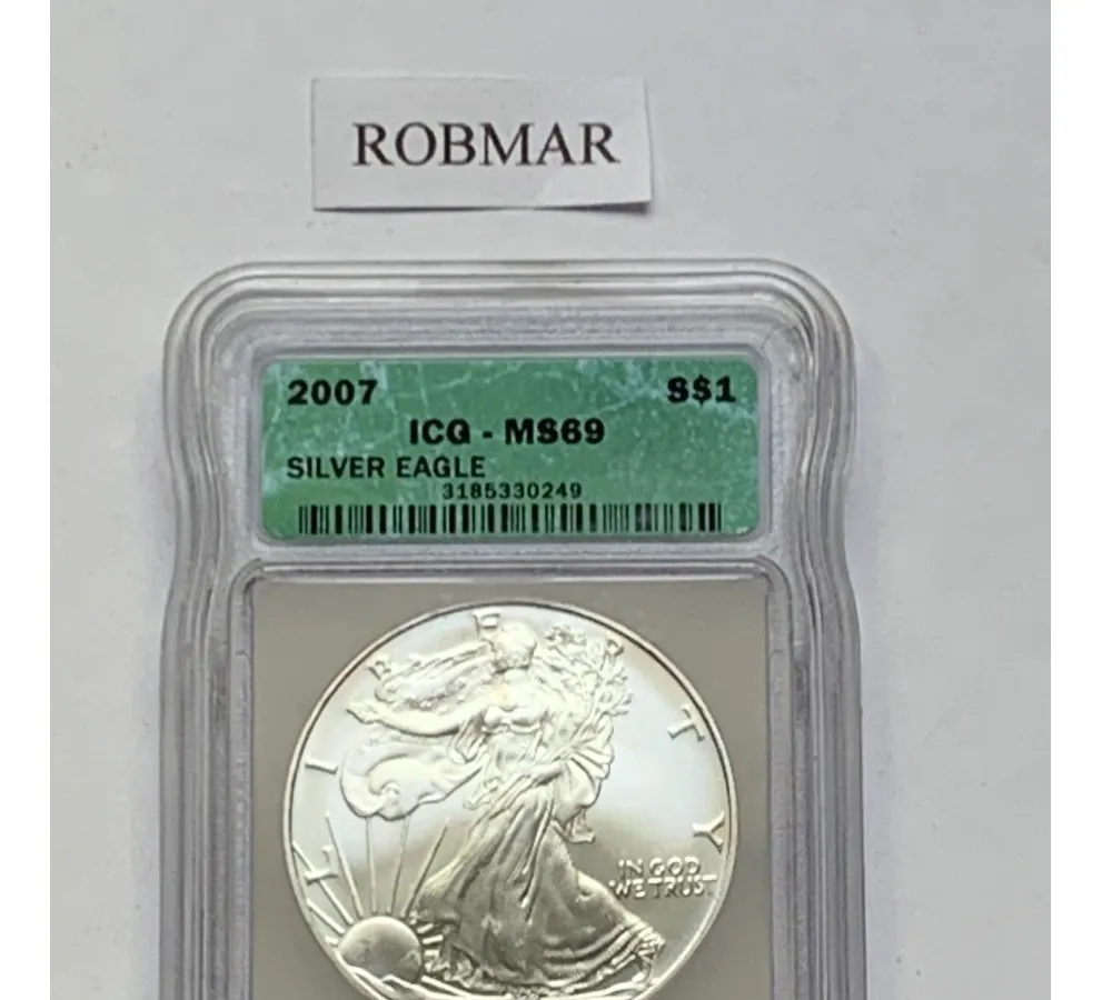 Robmar-USA-blister De 1 Onza Plata 24k.-2007-el 22o Emitido - Imagen 3